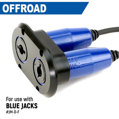Rugged Radios Dual Headset/Helmet Nexus Jack Flush Mount