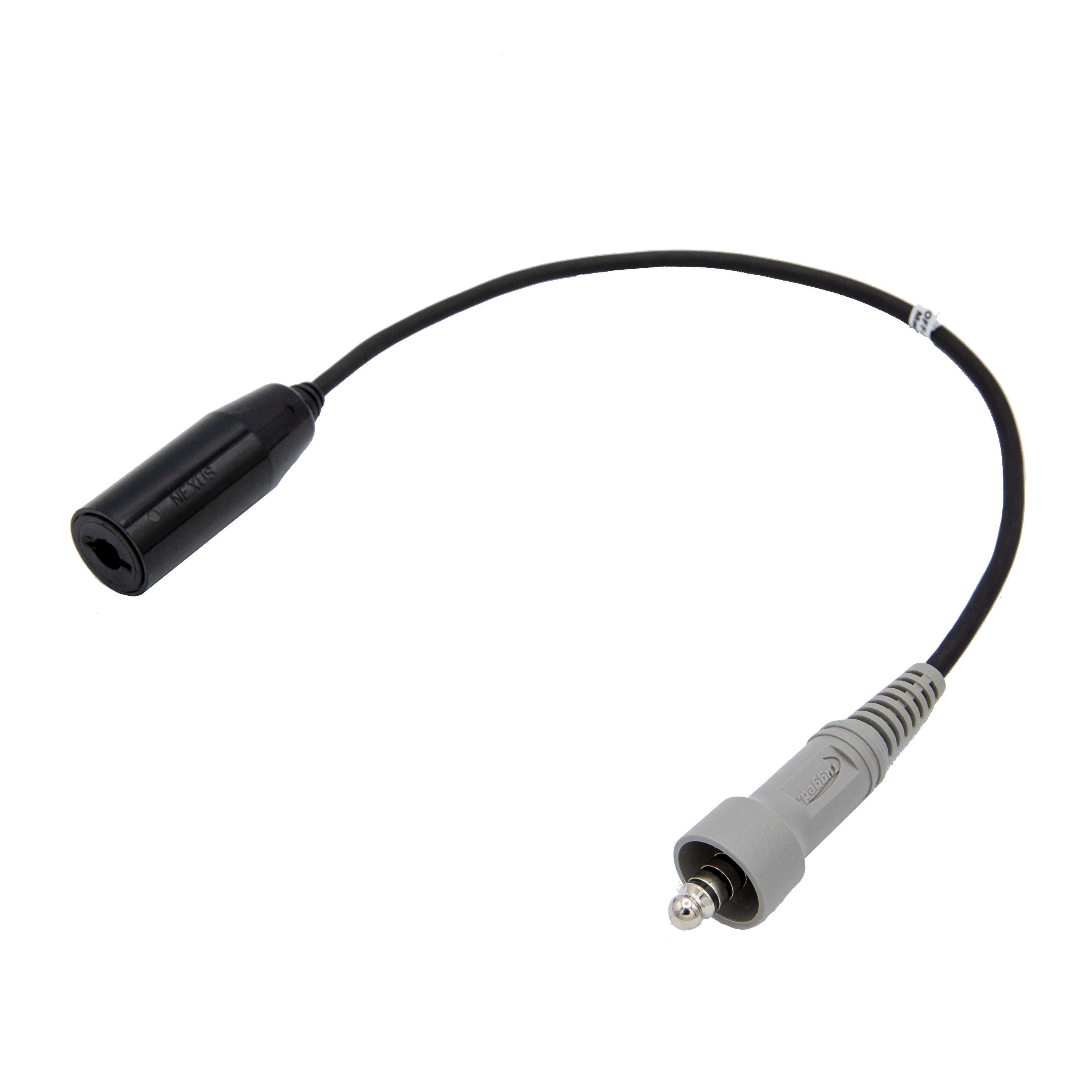 Female OFFROAD Straight Cable to Male STX STEREO or TRAX Intercom ...