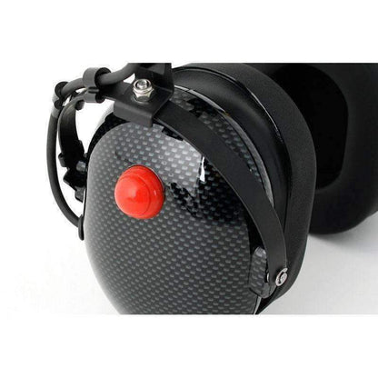 Rugged Radios H22 OTH Headset – front view showing M101 dynamic microphone and PTT button