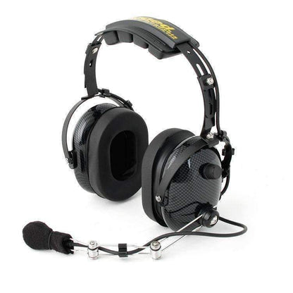 Rugged Radios H22 OTH Headset for 2-Way Radios – Carbon Fiber Look | Harris Race Radios NZ & AU