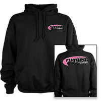 Rugged Radios PINK Pullover Hoodie - Black