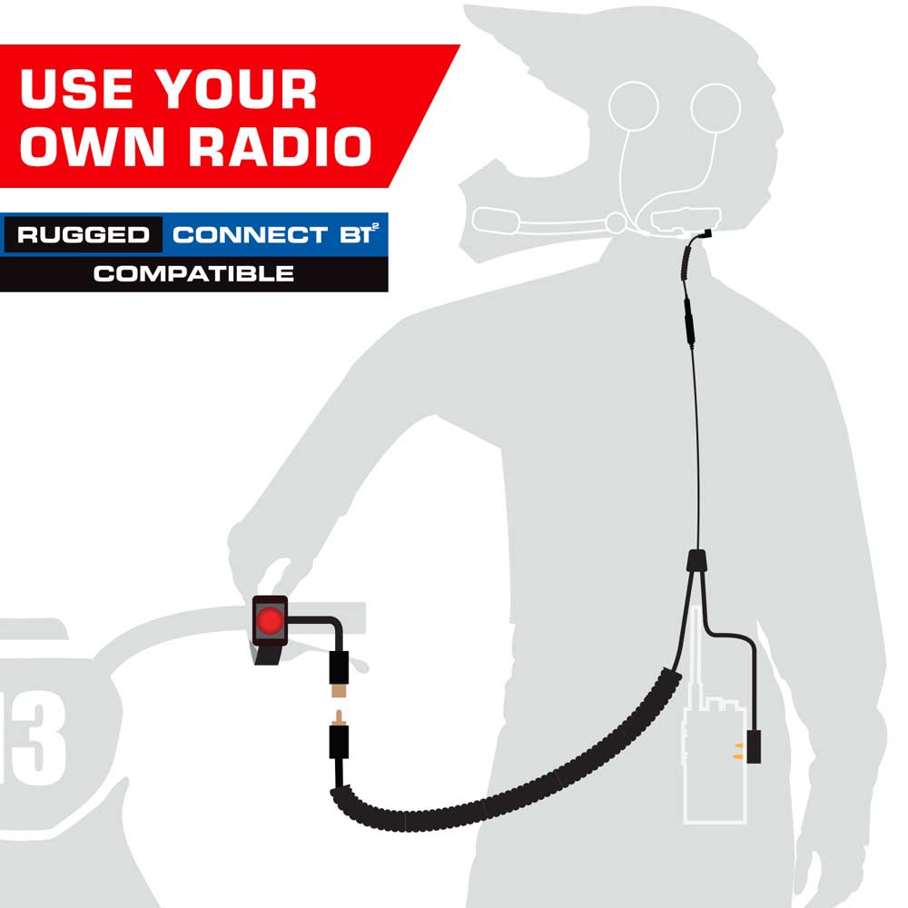 MH-KIT-BT2 radios motorbike motorcycle 2 way radio kit system