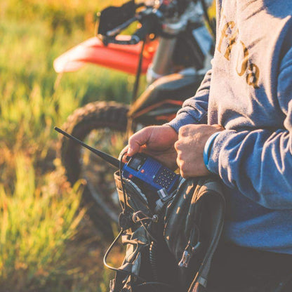 Moto Max Kit Without Radio - Includes Helmet Kit, Harness, and Handlebar Push-To-Talk