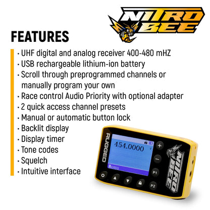 Nitro Bee Xtreme UHF Race Receiver