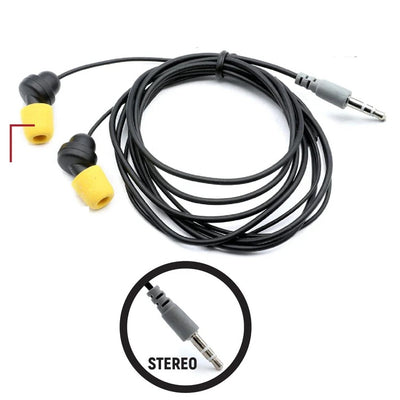 Nitro Bee Receiver Foam Earbud Earpieces - Stereo