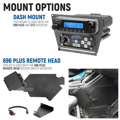 Rugged Radios complete UTV communication kit with intercom, radio, and helmet kits