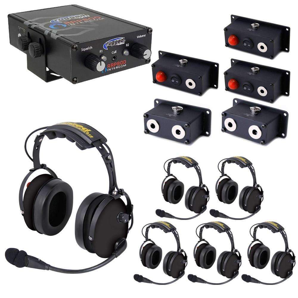 HRR: Fire Safety Industrial Dual Radio Intercom Kit