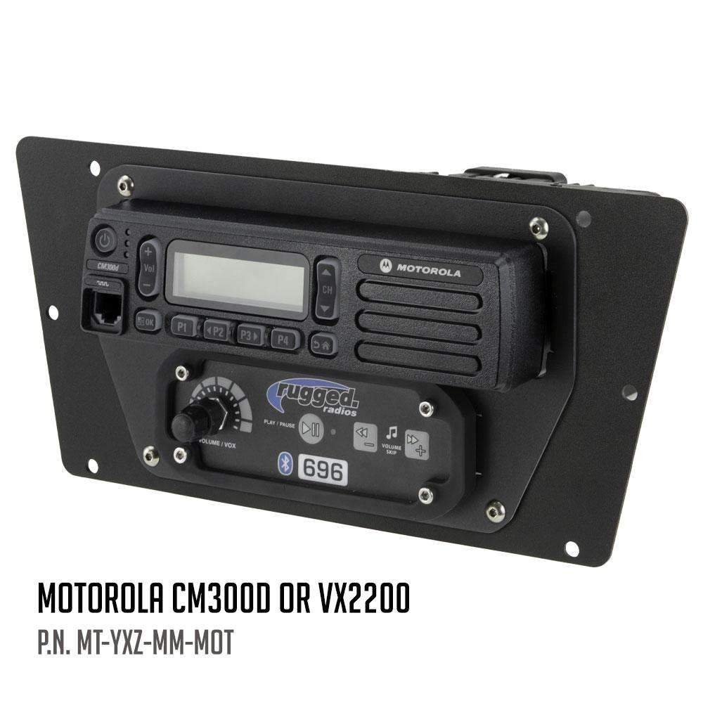 Yamaha YXZ Radio and intercom Multi-Mount | Harris Race Radios