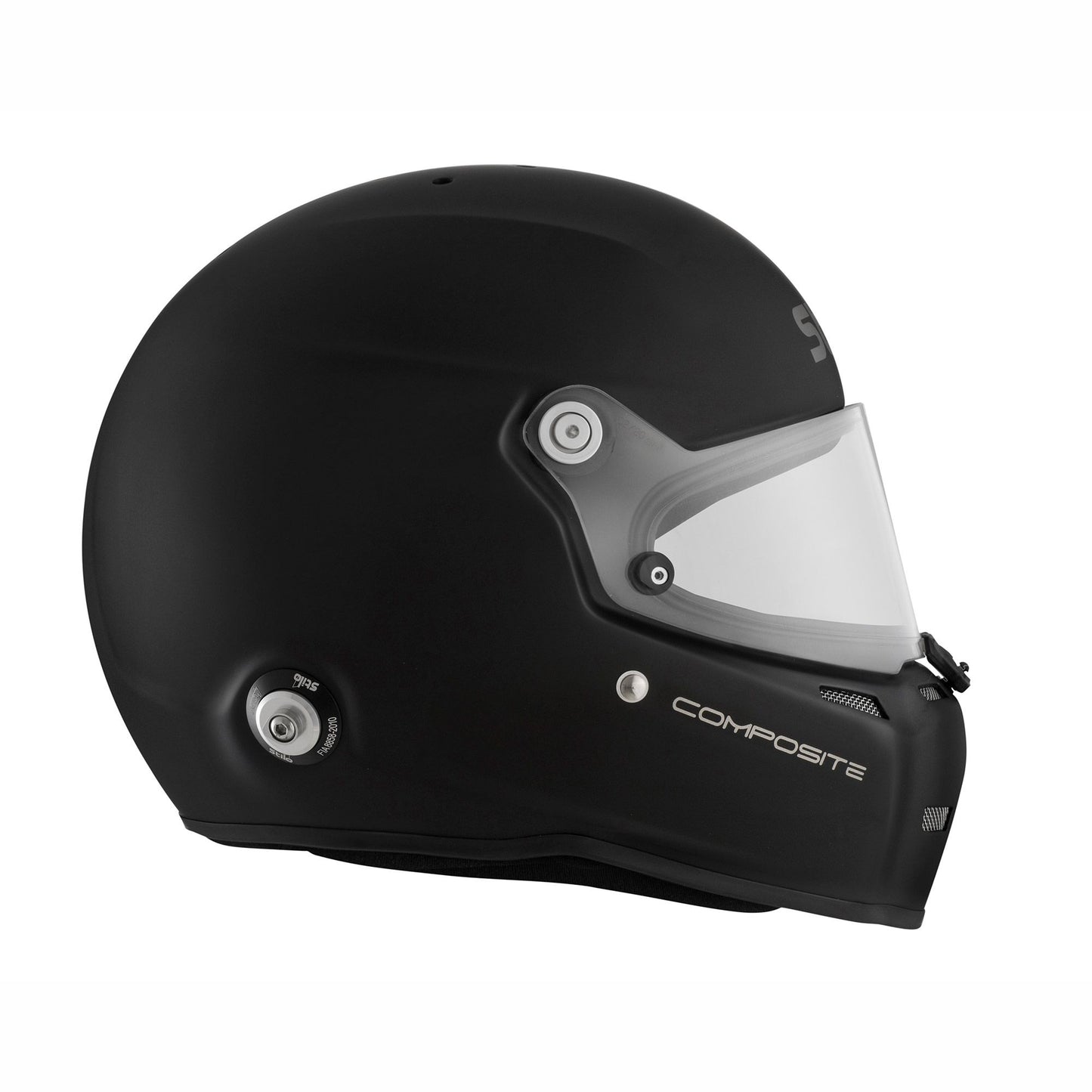 side of Stilo ST5 Helmet black without comms