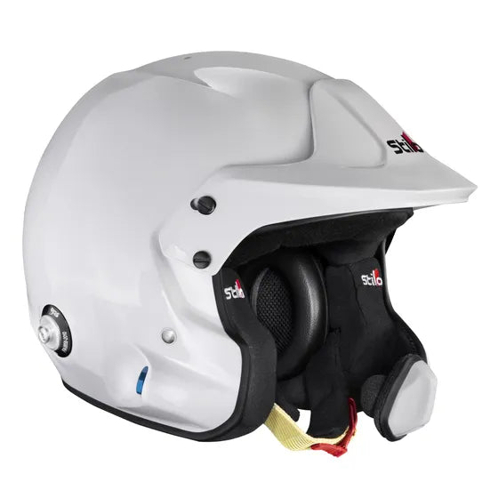 white composite WRC Venti4 helmet