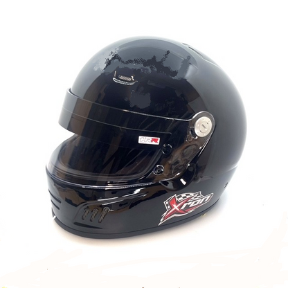 XRON SA2025 Motorsport Helmet — Snell SA2025 approved, HANS compatible | Harris Race Radios