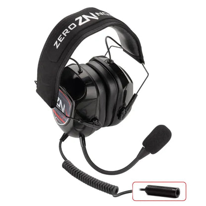 ZeroNoise Professional Rally Practice Headset | Stilo or Peltor Compatible